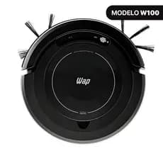 Aspirador de Pó Robô WAP Robot W100 3 em 1 Antiqueda Bivolt 17W