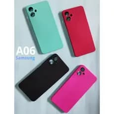Capa A06 Capinha Case de Silicone Aveludada para Samsung A06