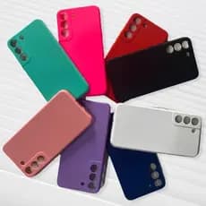 Capa S22 Capinha Case de Silicone Aveludada para Samsung S22