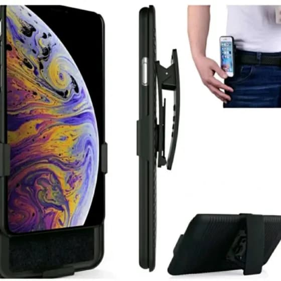 Suporte de Cintura + Capa para  Samsung A14 / A34 / A54 Suporte Capa Case