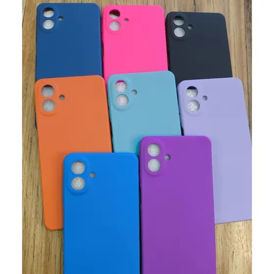 Capa A07 Capinha Case de Silicone aveludada para Samsung Galaxy A07