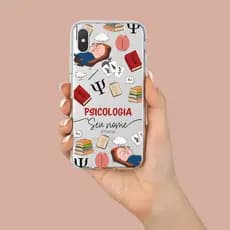 Capa Capinha de Celular Personalizada com sua Profissão - Psicologia