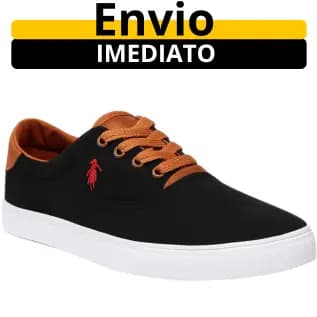 Tênis Masculino Casual Polo Fran Sapatenis Cano Baixo Básico Skatista Miami