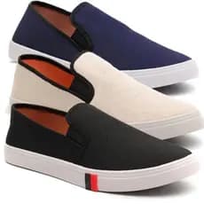 Tênis Iate Masculino Slip On Calce Fácil Sem Cadarço Lançamento Sapatilha Masculina Confortável