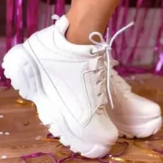 Tênis Buffalo Plataforma Feminino | Tendência 2025 | Conforto e Estilo Blogueira