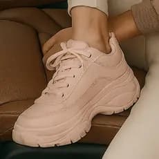 Tênis Buffalo Plataforma Flatforms Bufalo Plataforma Blogueira Feminino Barato Envio Imediato