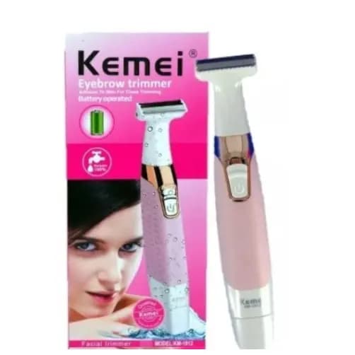 Aparador Elétrico de pelos femininos Pernas Axilas Virilha Kemei KM-1900 Recarregável
