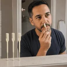 3 Aparador de Pelos do Nariz e Ouvido Multifuncional Sem Dor Reutilizável