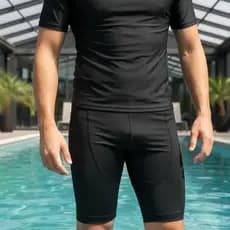 bermuda nataçao masculino  1 touca