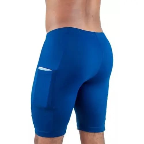 Bermuda corrida masculina alta compressao