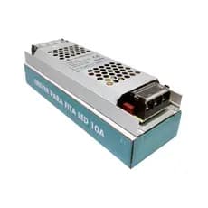 Fonte Chaveada Driver Perfil 12v 10a P/ Fita Led Potência 120W Qualidade Garantia Gaya