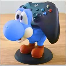Suporte Controle yoshi Azul geek Mario