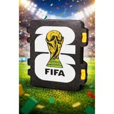Porta Figurinhas Copa do MUNDO 2026 Caixa Maleta Organizadora