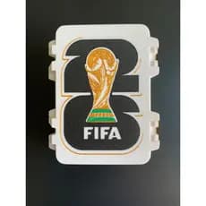 🏆 PORTA FIGURINHAS COPA DO MUNDO 2026 CAIXA PREMIUM  – ATÉ 500 FIGURINHAS ⚽