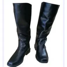 Bota Cano Longo Hípica Montaria Florestal Cavalgada Em Couro Legítimo Fabricação Própria