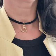 Colar Country Choker Boho Chic