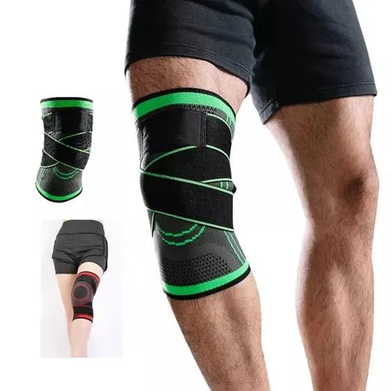 JOELHEIRA TENSOR ARTICULADA AJUSTÁVEL NEOPRENE CORRIDA CROSSFIT