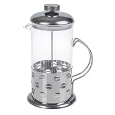 CAFETEIRA FRANCESA LUXO CHALEIRA EXPRESSA EM VIDRO CREMEIRA BULE PRENSA FRENCH PRESS LUXO 600ML EM INOX