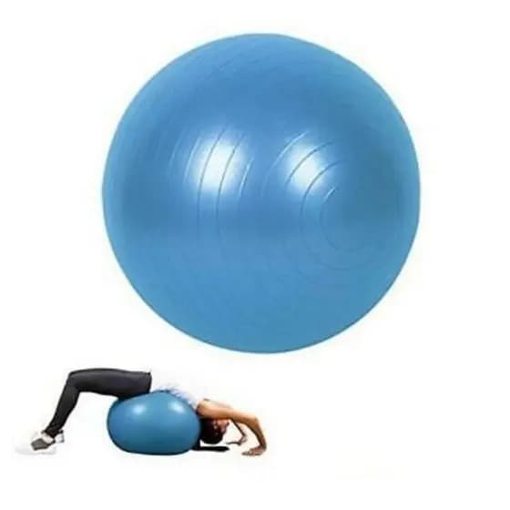 BOLA DE PILATES YOGA FUNCIONAL 75CM SUICA FISIOTERAPIA SUPORTA 180KG PREMIUM