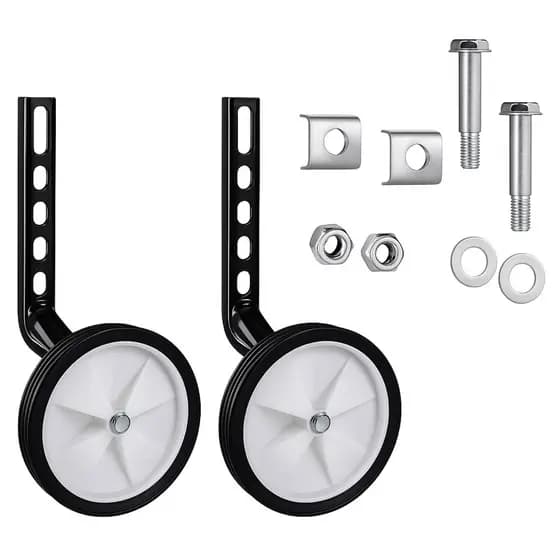 Par de Roda Lateral Rodinha Aro 12 14 16 E 20 Bike Infantil Bicicleta de Criança Apoio Reforçada