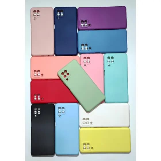 Capa para Samsung Galaxy A22 4G Silicone com Proteção de Câmera Interior Aveludado Macia TPU Premium