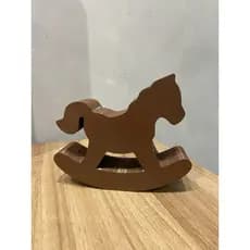 Decoração Cavalo de Balanço estátua cavalo