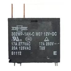 05 Peças Rele Microondas 12v 17a 250v M07 = M02