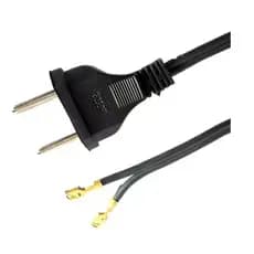 Cabo Para Ferro De Passar Roupas 1,80mts 105° Preto