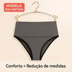 Calcinha Segura Barriga Cós Duplo Reforçado Conforto e Sustentação Diário