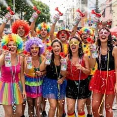 Buzina Festa Carnaval Potente A Gás Corneta Alegria Torcida
