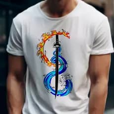 Camiseta Demon Slayer Masculina Feminina Basica Unissex, Blusa Anime Camisa Malha Fria Modelo Lisa Raglan