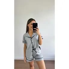 1 CONJUNTO PIJAMA AMERICANO DE VERÃO CURTO