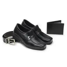 Sapato Masculino Social Infantil Pajem, Colégio 625 KIT