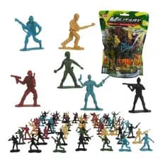 Boneco Soldados Militar Miniatura Soldadinhos Plastico Tanque Guerra veículos exército