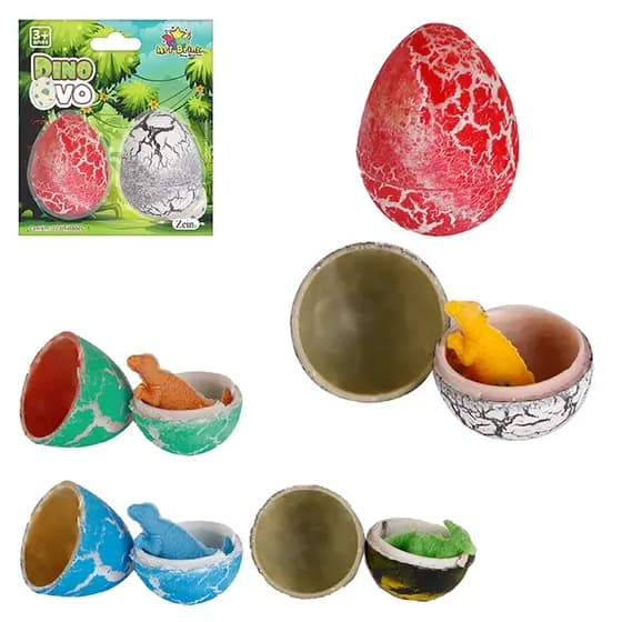 Ovo de Dinossauro Brinquedo Surpresa Coleção de Animais Jurassic Lembrancinha Aniversário