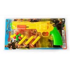 Pistola De Brinquedo Lançador De Dardos E Bolinhas Tipo Nerf