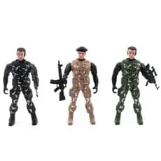 Bonecos Soldados De Brinquedo Exército Policia CÓD. 008
