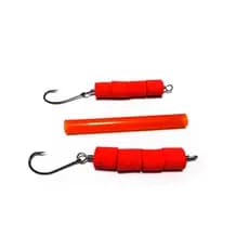 Kit 02 Salsicha Flutuante Flutuador para Pesca  + 01 Canudo