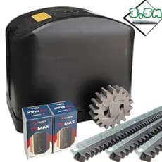 MOTOR PORTÃO GAREN DESLIZANTE RÁPIDO 8SEG 400Kg 2 CONTR 3,5M