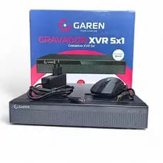 Dvr Xvr Gravador Digital Full Hd 1080p h265+ Garen 4 Canais