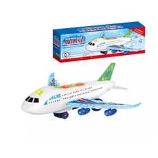 Avião Bate e Volta Com Som e Luzes