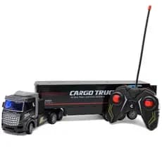 Carreta Caminhão Baú Truck com Controle Remoto Recarregável