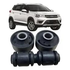 Kit 4 Buchas Bandeja Completa Caoa Tiggo 2 1.5 2018 A 2020