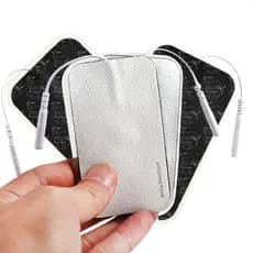 Kit 4, 10 ou 16 Unid - Eletrodo Auto Adesivo Fisioterapia 5x9 Cm Melhor Preço