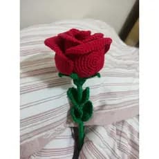 Rosas de crochê para decoração