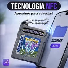 Chaveiro Cartucho Nerdboy Retrô com NFC