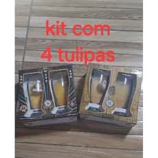 kit com 4tulipas de 290ml