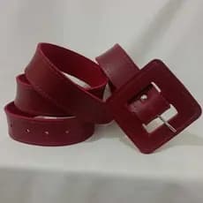 Cinto Feminino PADRÃO - Fivela Quadrada Diversas Cores 110cm