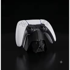 Suporte para Controle Darth Vader PS5 PS4 Gamer Organizador Impressão 3D