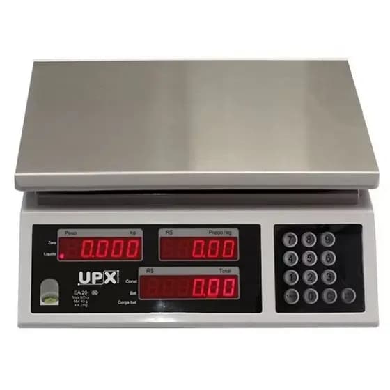 Balança Comercial UPX EA-20 - Inox